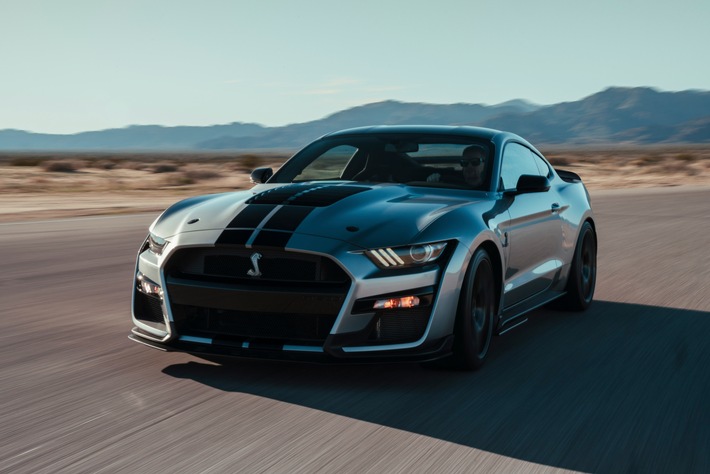 Der neue Mustang Shelby GT500: Kein Serienmodell von Ford war jemals stärker