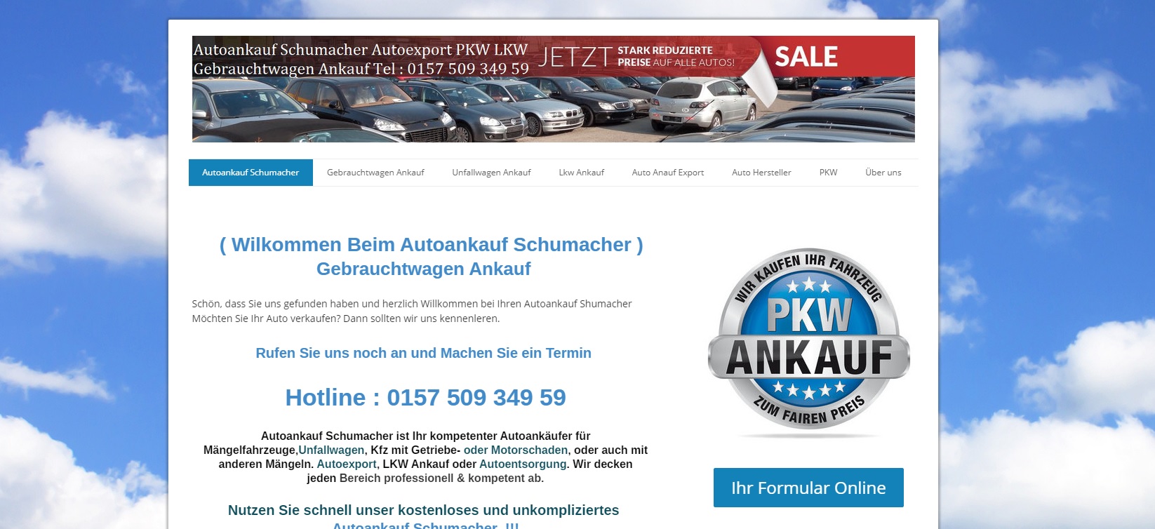 Autoankauf Bremen - autoankauf-schumacher.de Autoankauf Bremen - autoankauf-schumacher.de