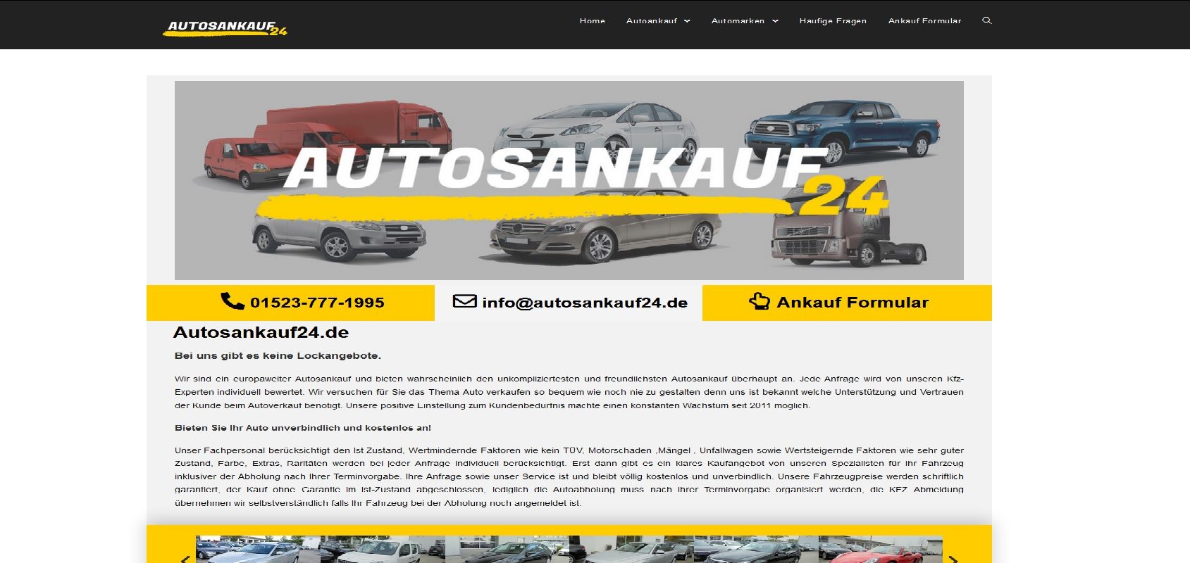 autosankauf24.de Autoankauf Hamburg