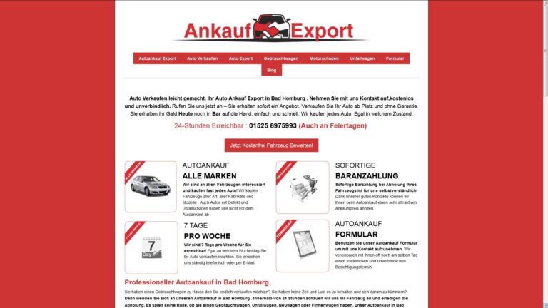 Autoankauf Remscheid – Top Preis für ihr KFZ