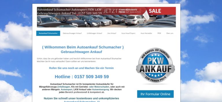 Autoankauf Gütersloh:  von Autoankauf Schumacher