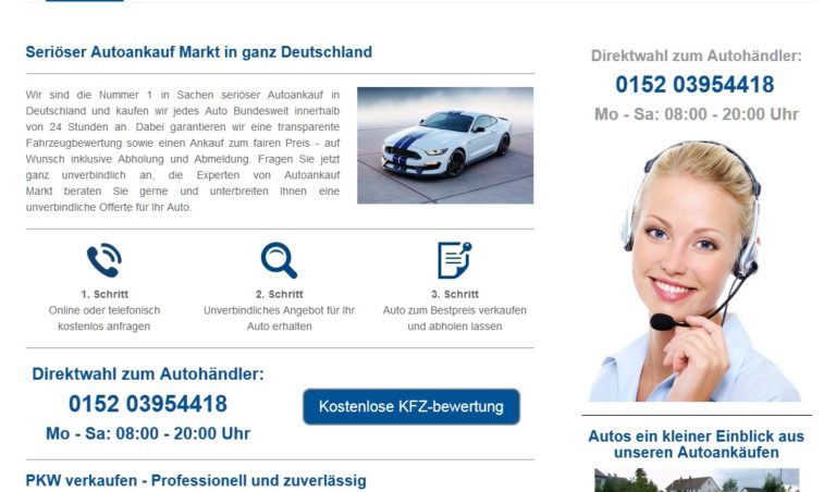 Autoankauf | PKW verkaufen – Professionell und zuverlässig