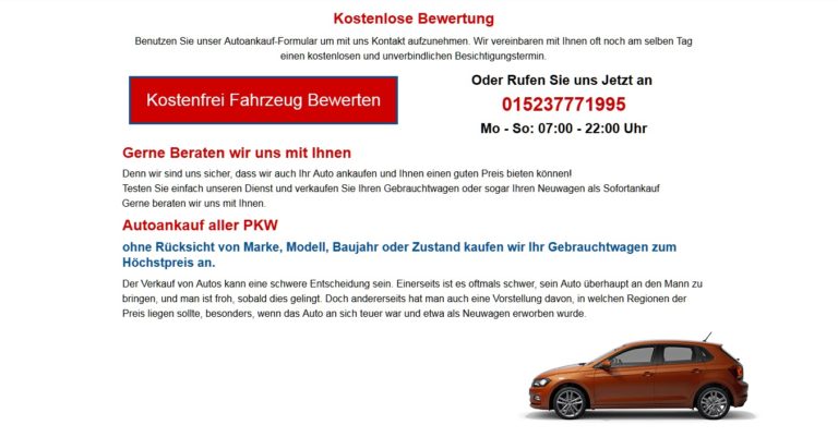 Autoankauf Chemnitz – Auto verkaufen in Chemnitz ✓ jede Marke