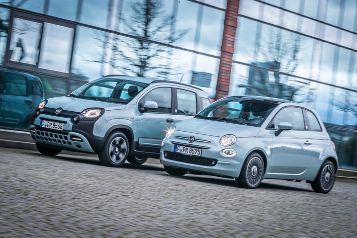 Fiat 500 Hybrid und Fiat Panda Hybrid starten mit „Launch Edition“