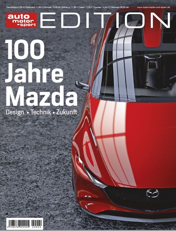 Das perfekte Ostergeschenk für Autofans: AUTO MOTOR UND SPORT EDITION zu 100 Jahre Mazda