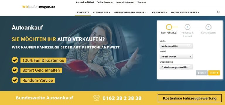 WirKaufenWagen.de: Autoankauf in Köln Sürth seit Langem einen guten Namen verschafft.