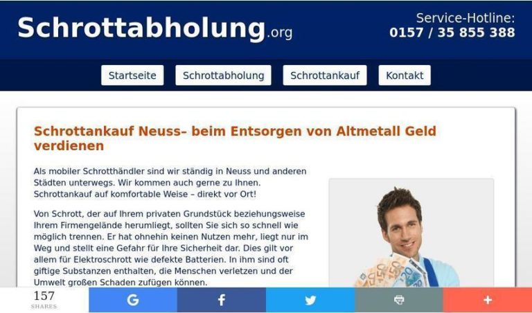 Recycling von Altmetall – Schrottankauf Neuss