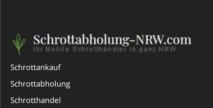 Der Schrottabholung Hagen zahlt gutes Geld für Schrott aller Art