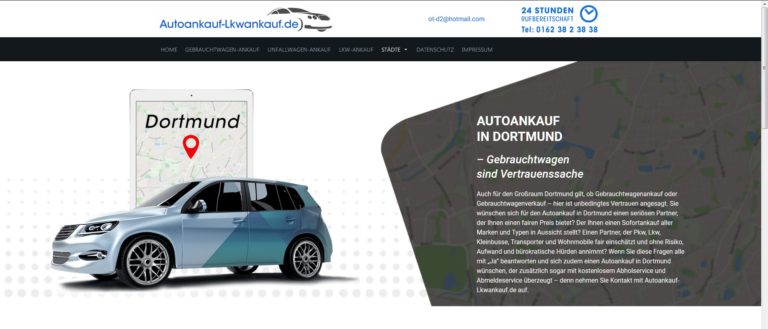 Autoankauf Dortmund – Ob LKW Ankauf oder PKW Hier werden Sie Ihren Gebrauchtwagen los
