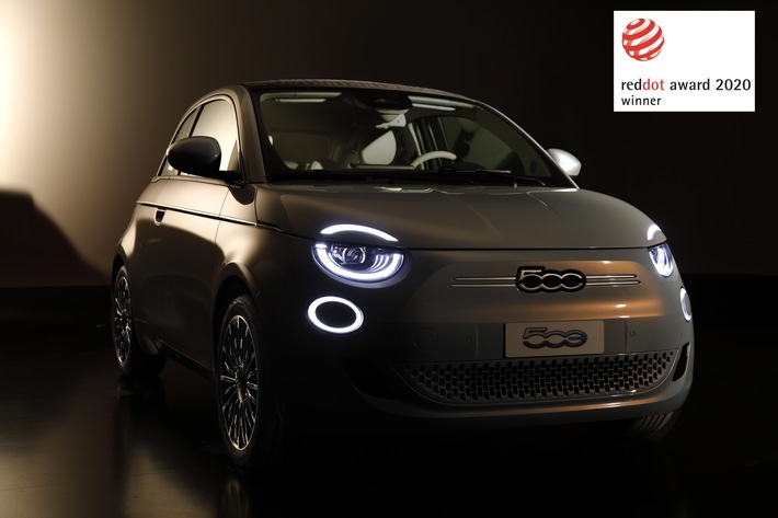Neuer Fiat 500 mit Designpreis ‚Red Dot Award‘ ausgezeichnet