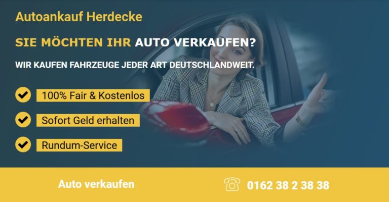 Autoankauf Herdecke – Wir kaufen ihr Gebrauchtwagen für den Export