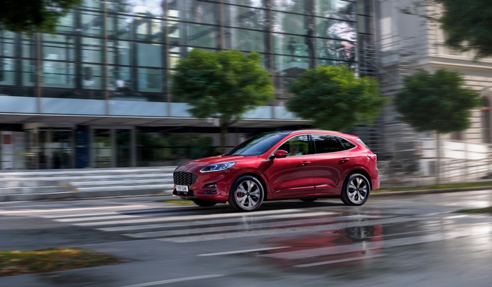 Neuer Ford Kuga erreicht Spitzenplatz in seiner Klasse beim Test von Fahrer-Assistenzsystemen durch Euro NCAP