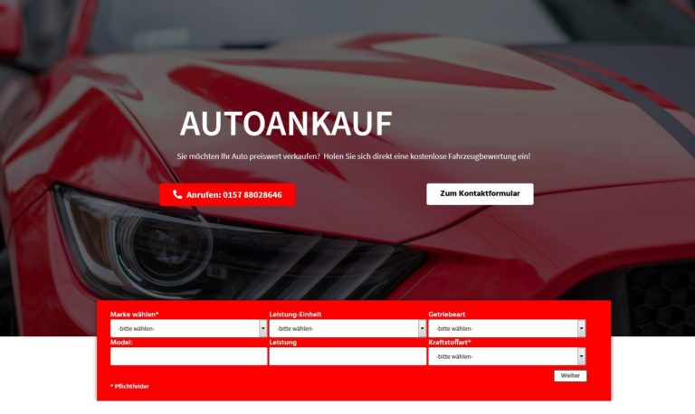 Autoankauf Aschaffenburg:  Autoverkaufen in Aschaffenburg mit maximalem Gewinn