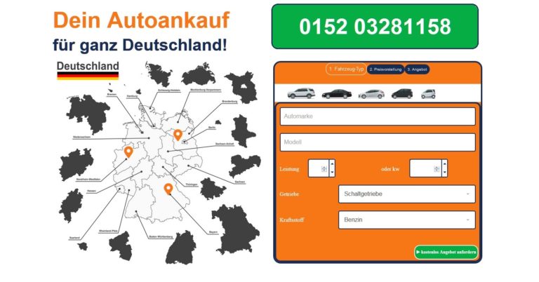 Sie suchen einen seriösen Autohändler? Mit dem Autoankauf Augsburg haben Sie ihn gefunden