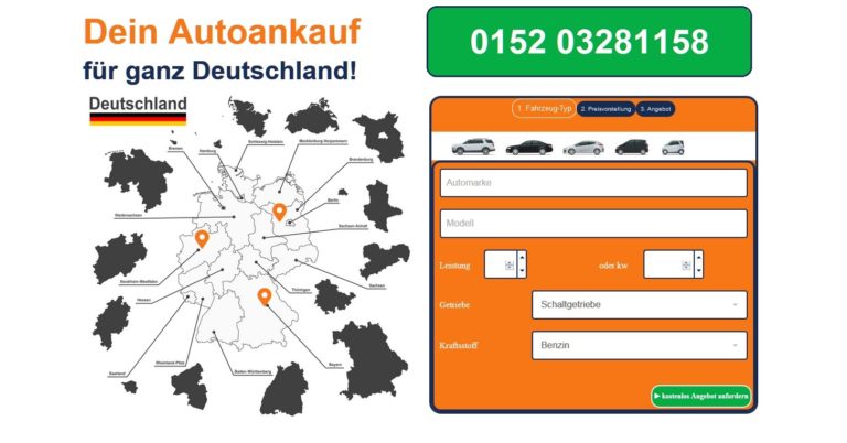 Der Autoankauf Dortmund kauft Gebrauchtwagen aller Art im gesamten Stadtgebiet von Dortmund