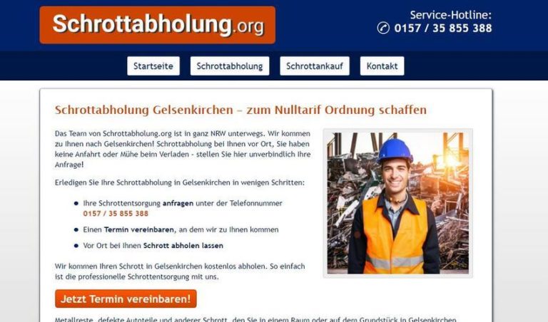 Altmetall loswerden leicht gemacht mit der Schrottabholung Gelsenkirchen