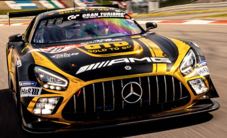Auf Anhieb TOP 10 – GOLD-TO-GO-Mercedes beim Nürburgrennen
