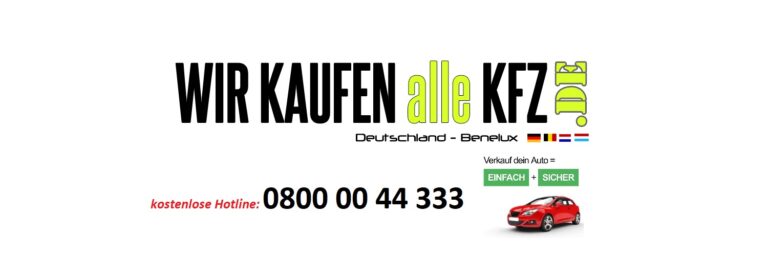 Online KFZ-Ankauf für Thüringen – Bequemer Autoverkauf von Zuhause aus