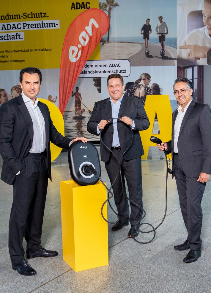 ADAC und E.ON kooperieren bei Elektromobilität / Vergünstigte Wallboxen und Installationsservice für ADAC Mitglieder / Angebote per Installations-Check und Online-Förderdatenbank