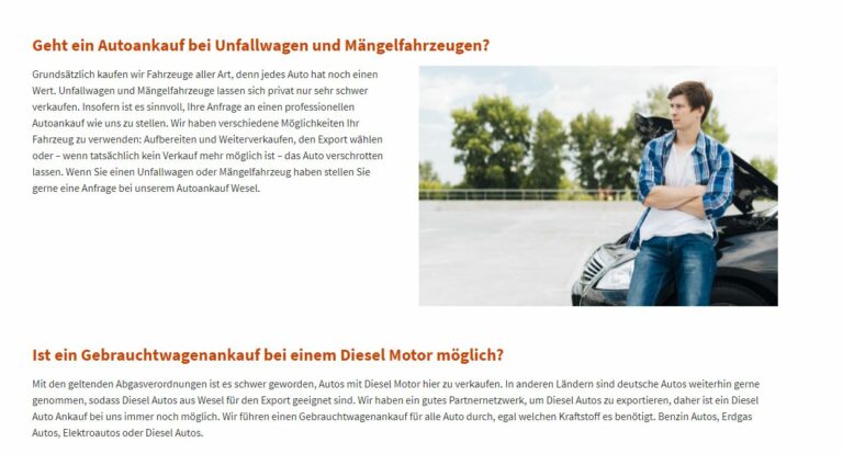 Autoankauf Wesel- Gebrauchtwagen aller Modelle und Jahrgänge Sofort Barzahlung