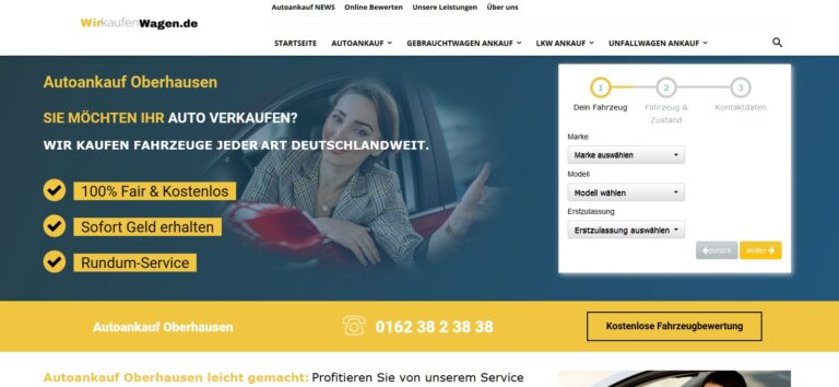 Auto verkaufen in Schwerin – Gebrauchtwagen online verkaufen: so einfach geht’s