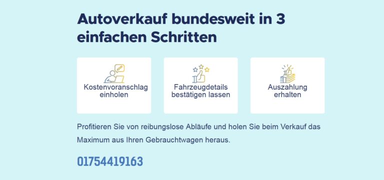 Autoankauf in Willich : Auto verkaufen zum Bestpreis mit gratis Autobewertung