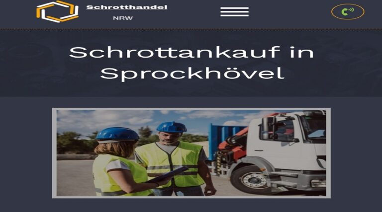 professionellen Schrottankauf in Sprockhövel Wir kaufen Schrott aller Art