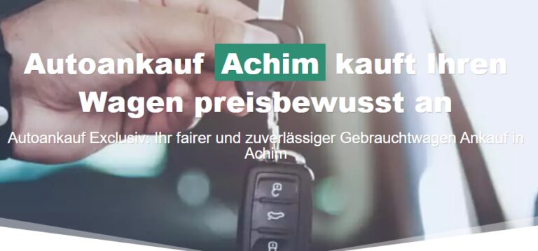 Pkw Ankauf in Achim: Autoankauf Exclusiv