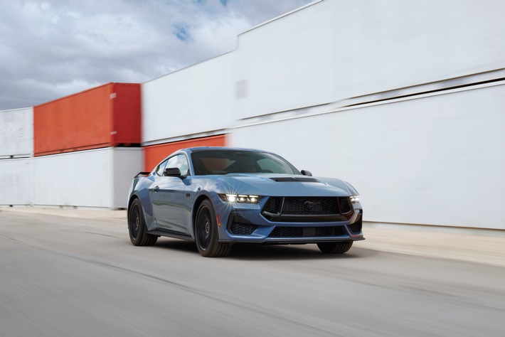 Der neue Ford Mustang setzt neue Pony Car-Maßstäbe in puncto Design, Performance und Digitalisierung