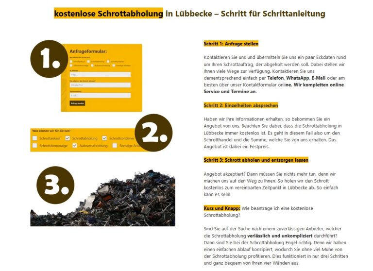 Autoverschrottung in Moers Experten Tipp: Schrottpreise in Moers vergleichen?