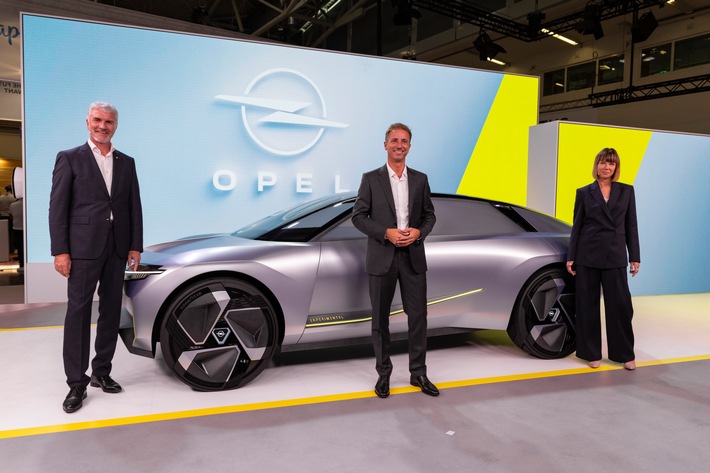 Opel Experimental: Elektrisierend einfach und spannend! Weltpremiere auf der IAA Mobility