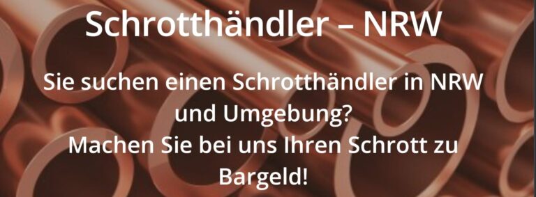 Effiziente Schrottabholung: NRW sorgt für klare Verhältnisse in Hamm!