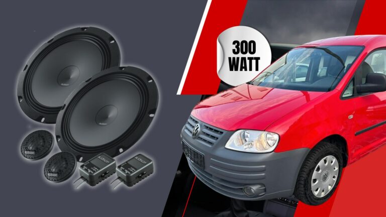 Spielend leichte Installation: Audison Lautsprecher für VW Caddy Fahrer