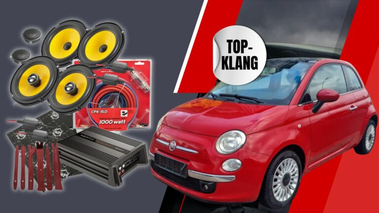 Fiat 500 Sonic Bliss: Top-Klang der Oberklasse für audiophile Fahrer