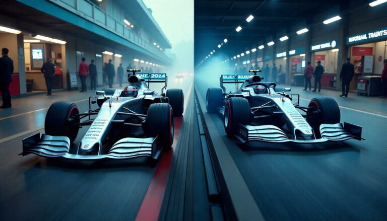 Budgetlimits und technologische Fortschritte in der Formel 1: Ein umfassender Überblick über den Wandel von 2014 bis 2024