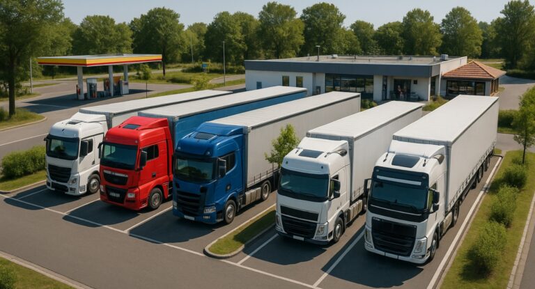 Unvermeidbare Parkplatzsuche: Wie die Überlastung von Lkw-Stellplätzen an Autobahnen die Sicherheit im Straßenverkehr beeinträchtigt