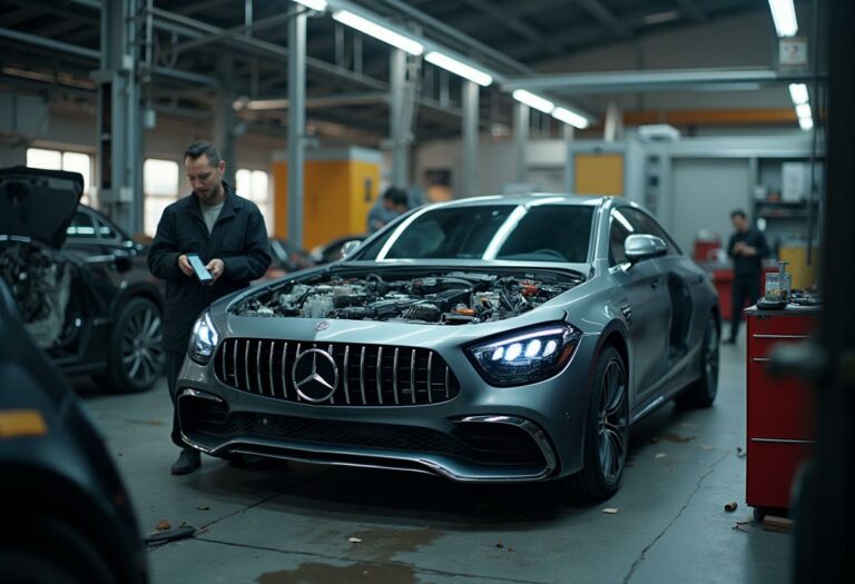 Der Mercedes CLS als profitables Fahrzeug: Hohe Restwerte und die Nachfrage nach exklusiven Ersatzteilen im Recyclingmarkt