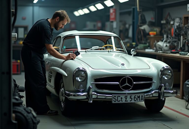 Mercedes SL-Klasse im Recycling: Ein verlässlicher Wert in einer Welt der Automobilverwertung