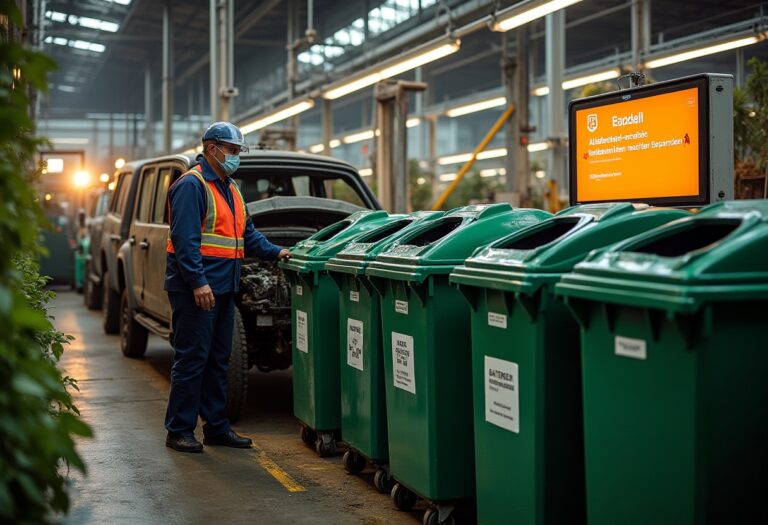 Die rechtssichere Entsorgung: Wie alte Autos durch moderne Autoverwertung in neue Materialien transformiert werden