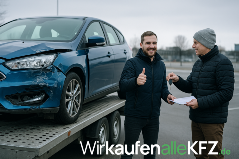 Autoankauf für Export: Defekte Autos ohne Stress verkaufen mit Abholservice und fairen Angeboten