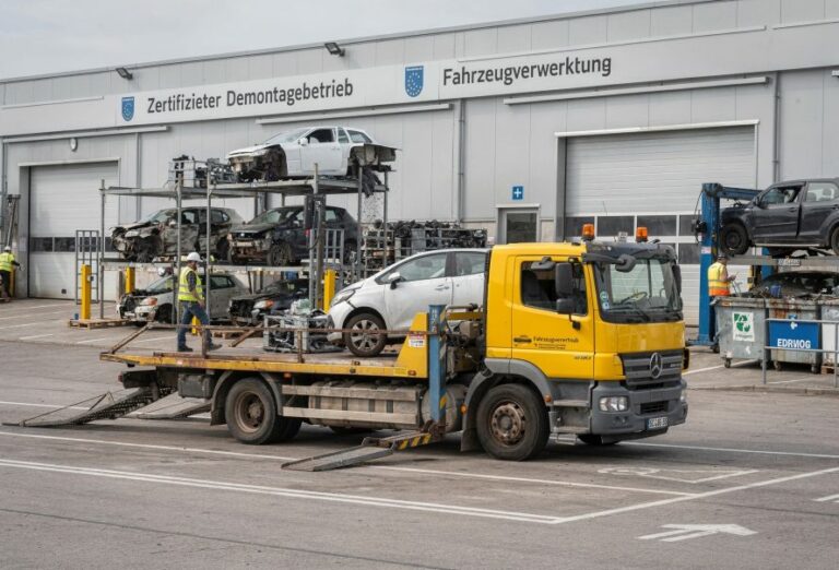 Autoverschrottung und Umwelt: Über die Wichtigkeit des Recyclings und die Verantwortung von Fahrzeughaltern in Frechen