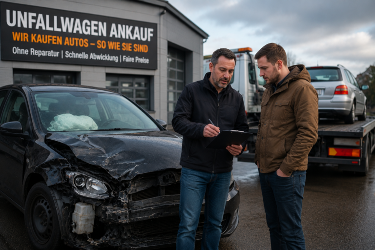 Unfallwagen richtig verkaufen: Wie Sie mit Transparenz und Ehrlichkeit das Beste aus Ihrem Auto herausholen können