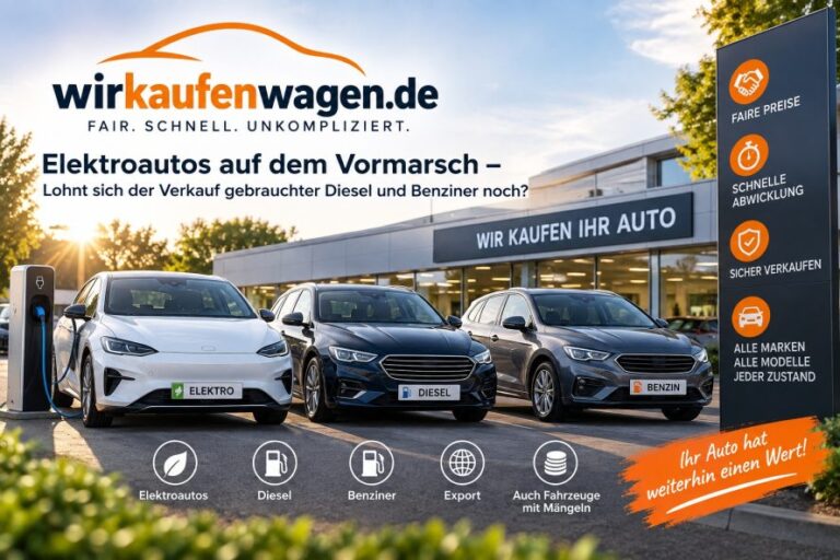 Die Dynamik des Gebrauchtwagenmarktes: Wie sich Elektroautos auf die Preisgestaltung von Diesel- und Benzinfahrzeugen auswirken
