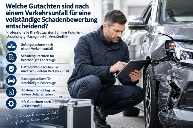 Technische Ingenieurskunst hinter Kfz-Gutachten: Warum Fachwissen für die Bewertung von Sachschäden entscheidend ist