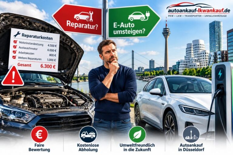 Die Kosten im Hier und Jetzt: Reparatur eines defekten Motors im Vergleich zur E-Auto-Förderung ab 2026