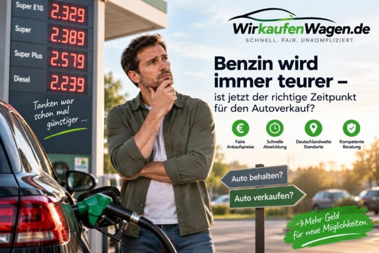 Auswirkungen steigender Spritpreise: Warum das Kennen des Fahrzeugwertes vor dem Verkauf an einen Händler wichtig ist